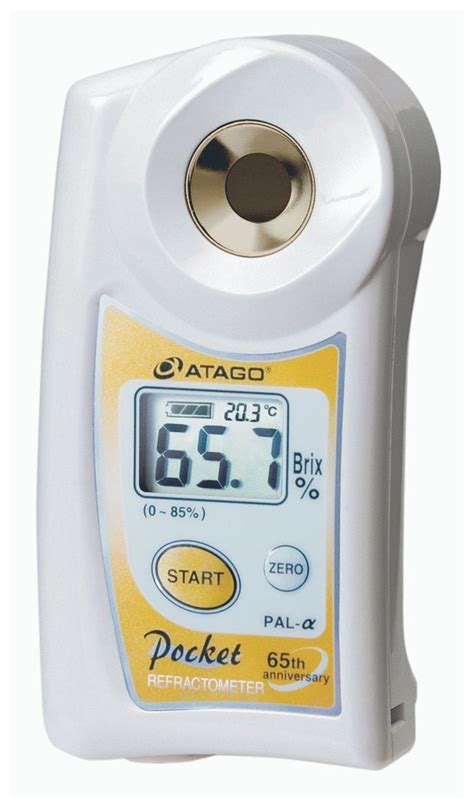 digital hand held pocket refractometer|hand held refractometer atago.